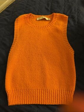 Bec and Bridge lemon sqeezy Knit Tank Sweater